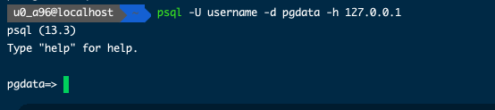 Termux玩转PostgreSQL Termux玩转PostgreSQL