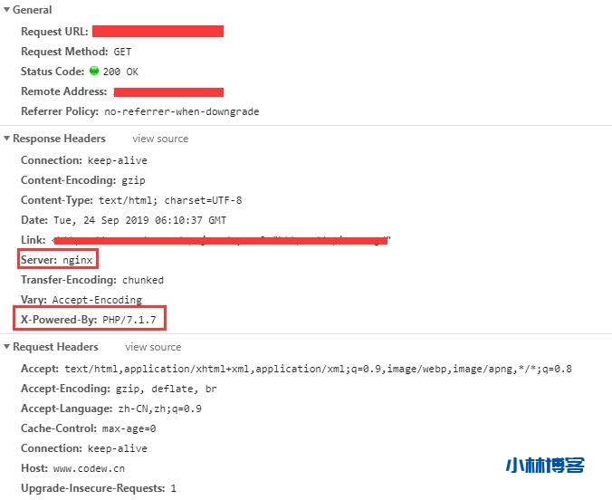 如何隐藏或修改网站Response Headers中的Server和X-Powered-By信息? 如何隐藏或修改网站Response Headers中的Server和X-Powered-By信息?