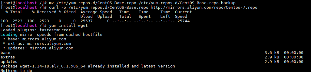 Linux Centos 7更换国内源 Linux Centos 7更换国内源