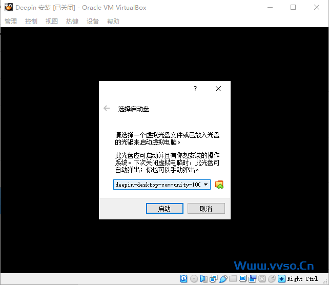 VirtualBox安装deepin VirtualBox安装deepin