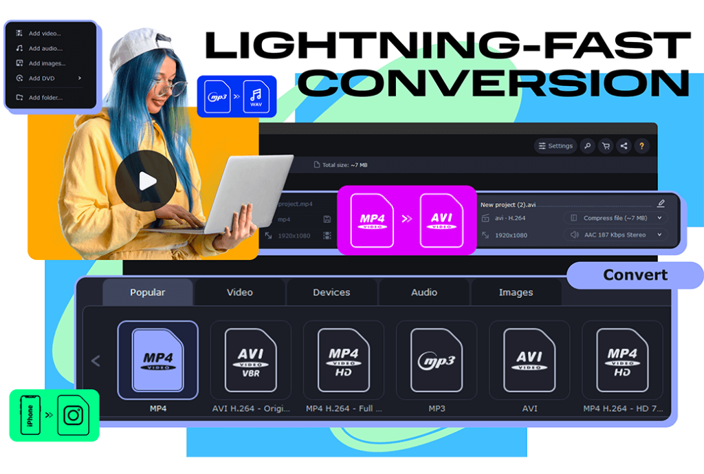 Movavi Video Editor Plus 2025-小林博客