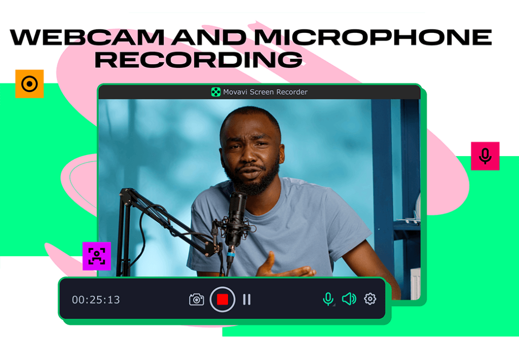 Movavi Screen Recorder 2025 屏幕录制工具软件 Movavi Screen Recorder 2025 屏幕录制工具软件