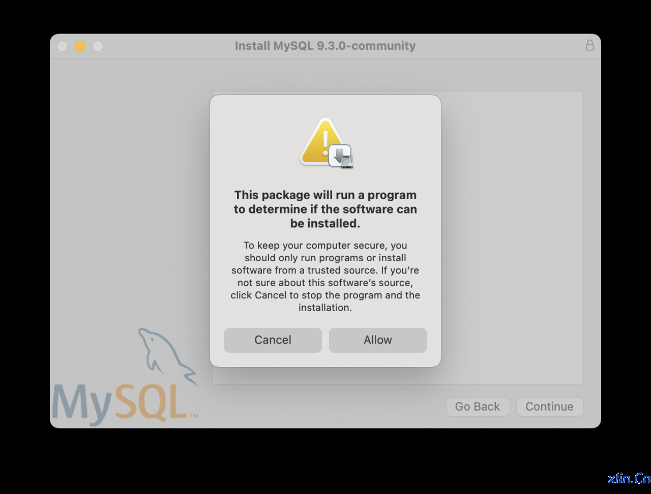 MacOS 下 MySQL 的安装 - MySQL-installation-on-MacOS MacOS 下 MySQL 的安装 - MySQL-installation-on-MacOS