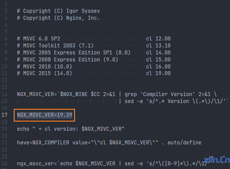 Windows 10 下使用 MSVC 2019 编译 Nginx 64位过程记录 Windows 10 下使用 MSVC 2019 编译 Nginx 64位过程记录