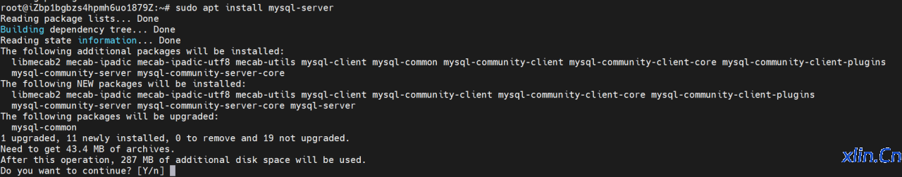 使用apt安装MySQL 使用apt安装MySQL